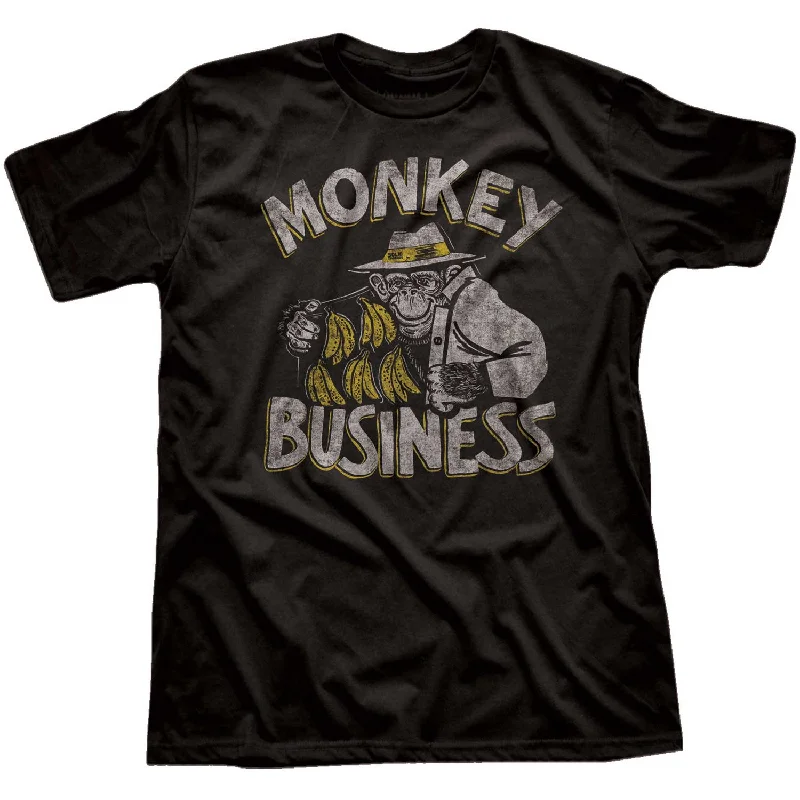 Men's cool t-shirt-Monkey Business T-Shirt