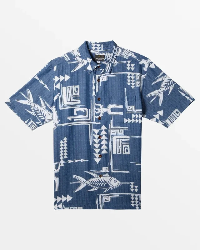 Men's modern casual wear shirt-Quiksilver Short Sleeve Men's Woven Shirts