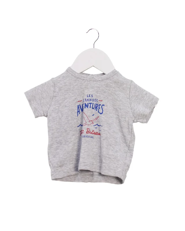 Men's hiking t-shirt-Petit Bateau T-Shirt 6M