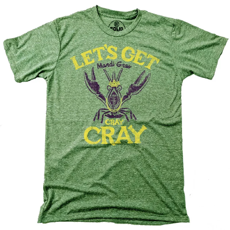 Men's camping t-shirt-Mardi Gras Cray T-shirt