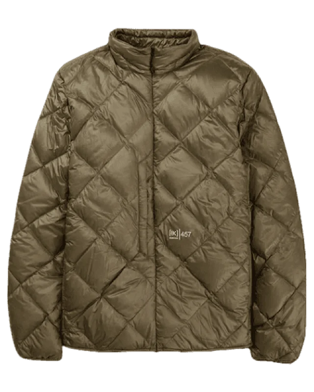 Men's weather-resistant anorak-Burton Men's [ak]® Japan Packable Insulated Down Jacket - Wolf