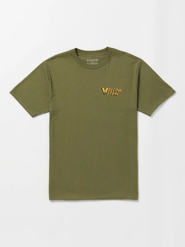 Men's musician t-shirt-Raceday Short Sleeve Tee - Military