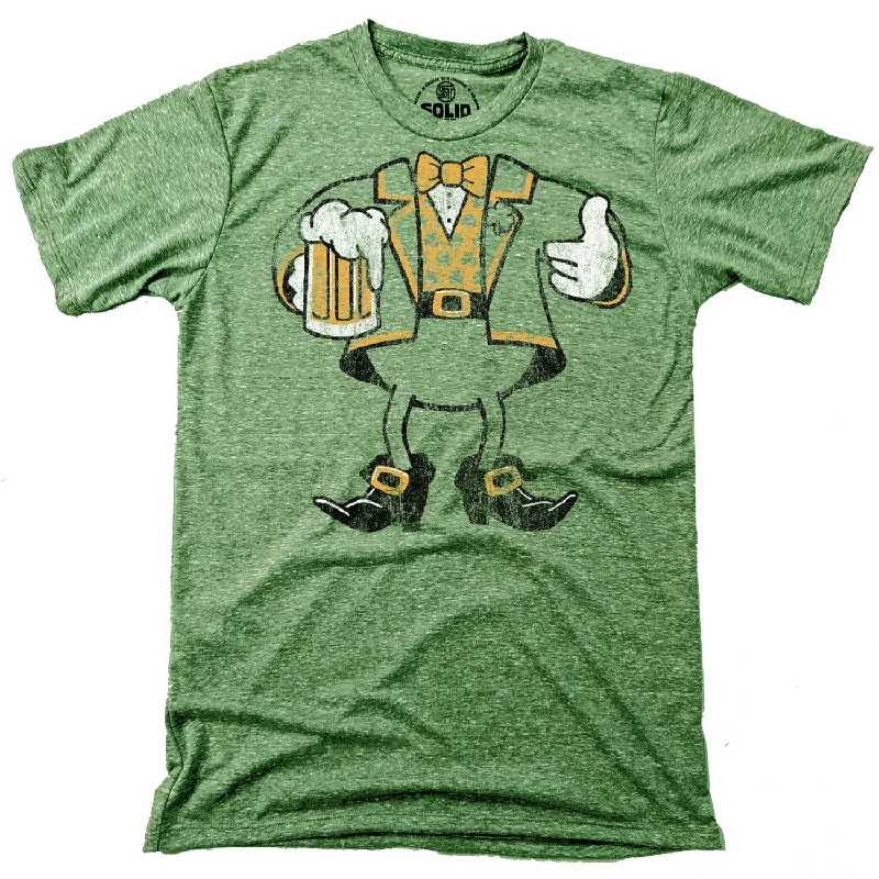 Men's novelty t-shirt-Leprechaun Look-A-Like T-shirt