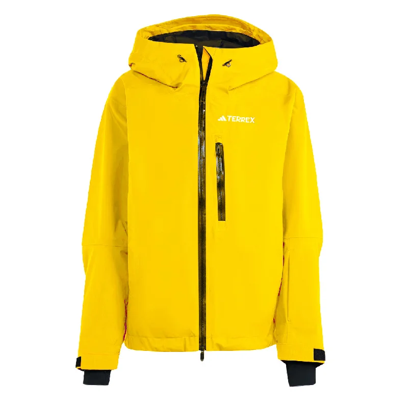 Men's breathable bomber jacket-Adidas Terrex Xperior Three-In-One Jacket Preloved Yellow