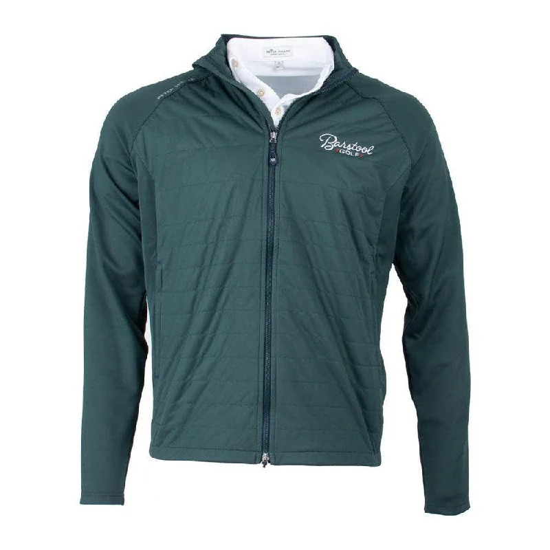 Men's fashion-forward fleece coat-Peter Millar x Barstool Golf Hyperlight Merge Hybrid Jacket