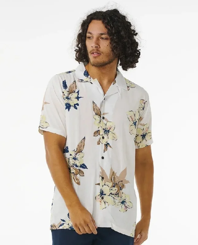 Men's summer casual shirt-Rip Curl Short Sleeve Men's Woven Shirts