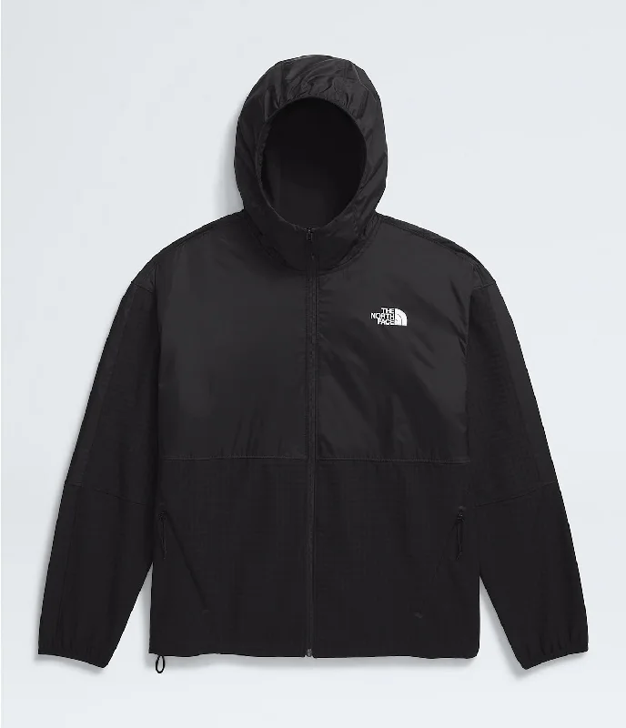 Men's performance fleece jacket-North Face Men’s Tekware Grid Fleece Hybrid Full-Zip Jacket