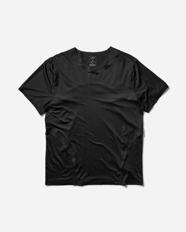 Men's modern t-shirt-Men's POST ARCHIVE FACTION (PAF) Running-T Black