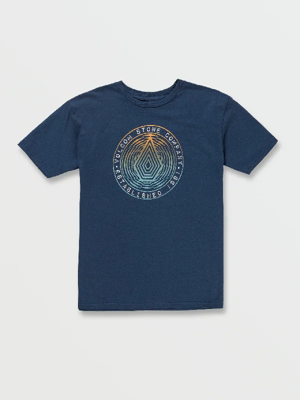 Men's hemp t-shirt-Woofer Short Sleeve Tee - Patrol Blue