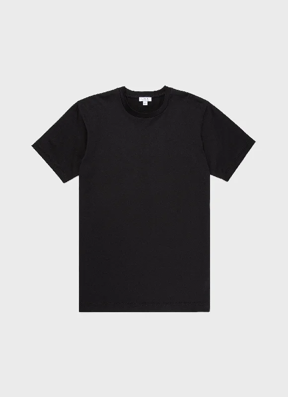 Men's funny t-shirt-Men's Riviera T-shirt in Black