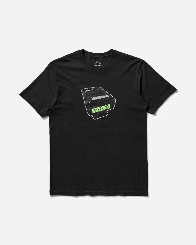 Men's running t-shirt-Men's Skypager T-Shirt Black