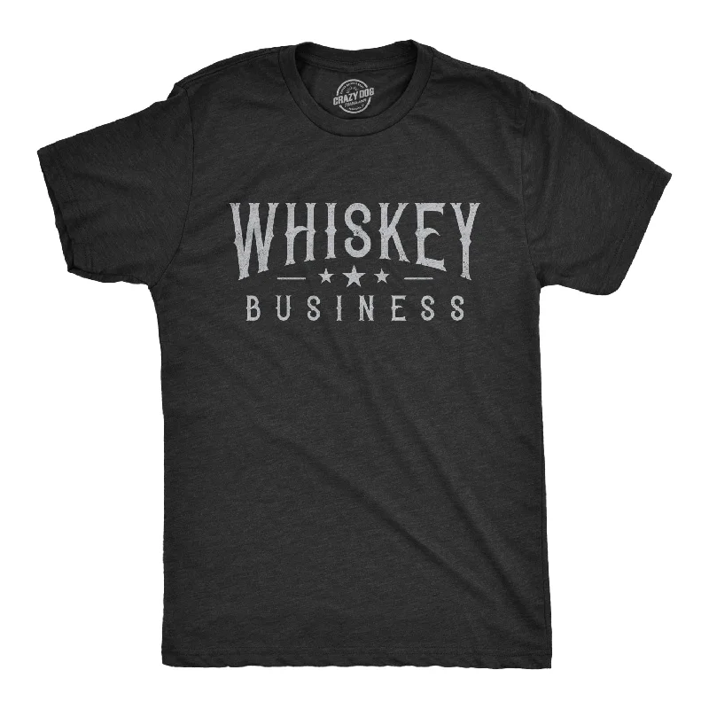 Men's funny t-shirt-Whiskey Business Men's T Shirt