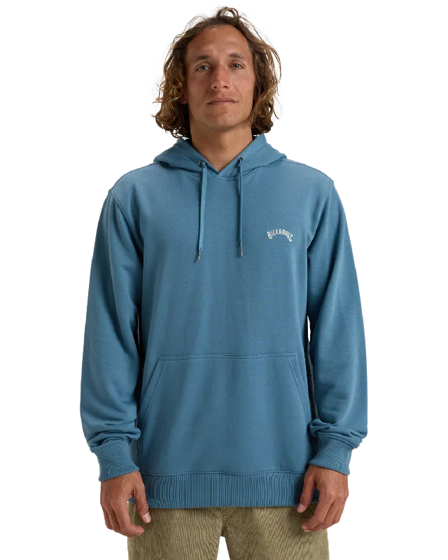 Men's weatherproof hoodie-Arch Pullover Hoodie in Glacier Blue