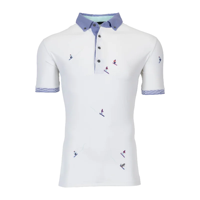 Men's naturally cooling polo shirt-First Tracks Polo