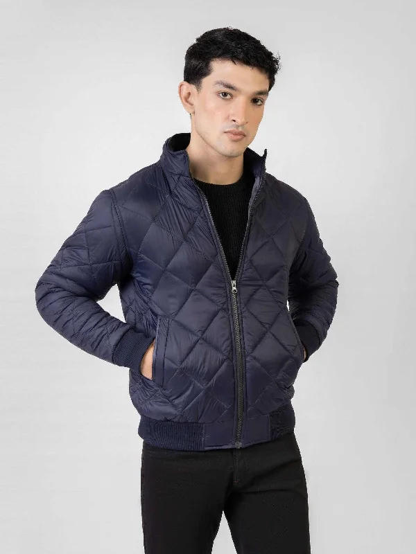 Men's sustainable bomber coat-Brumano