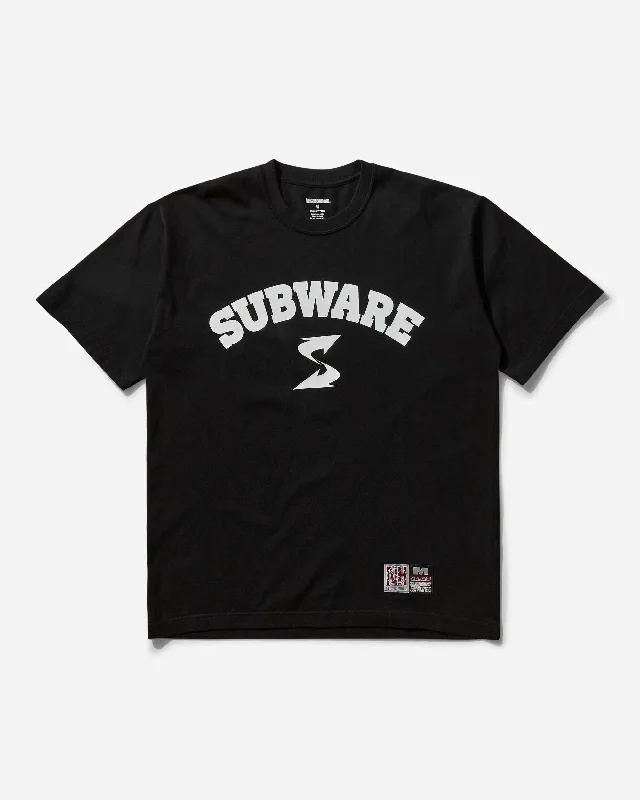 Men's work t-shirt-Men's Subware SS-3 T-Shirt Black