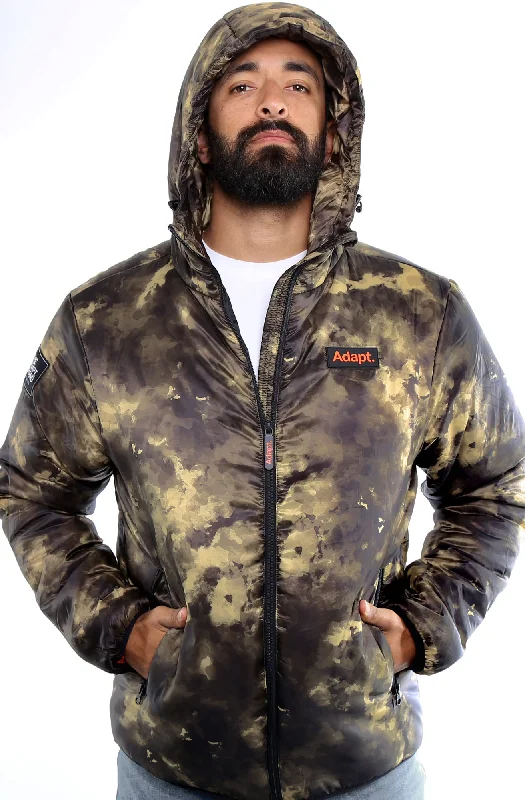 Men's breathable bomber jacket-Akuma (Men's Forest Vapor Camo Jacket)