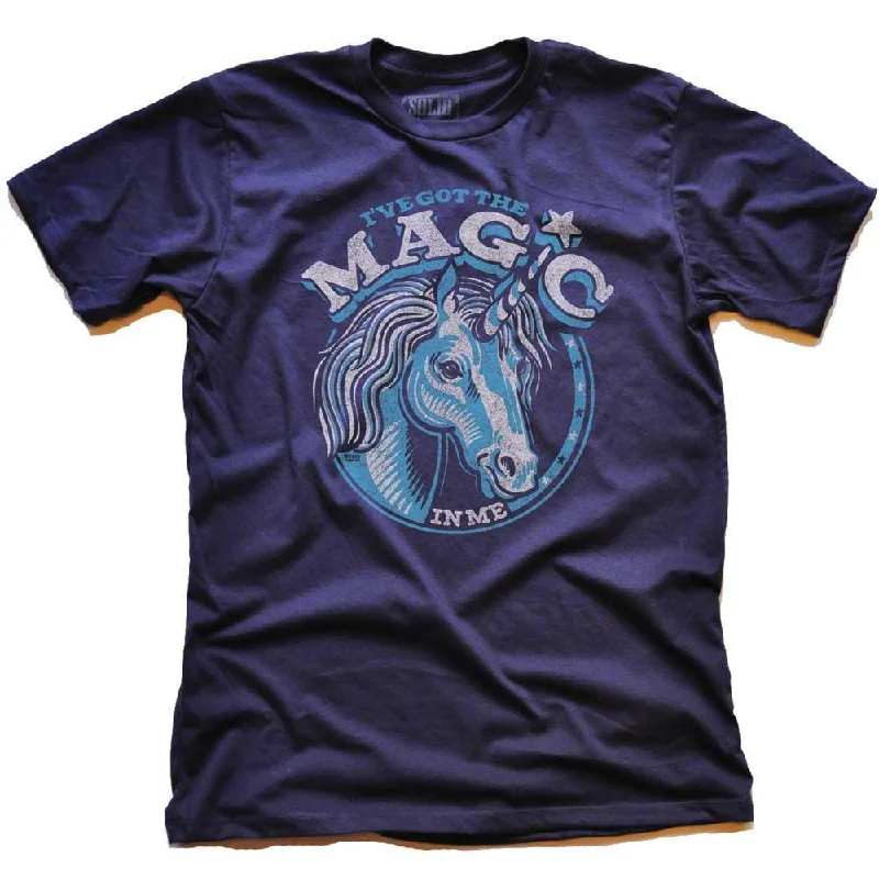 Men's stylish t-shirt-I've Got the Magic in Me Unicorn T-shirt | Supports Animal Rights