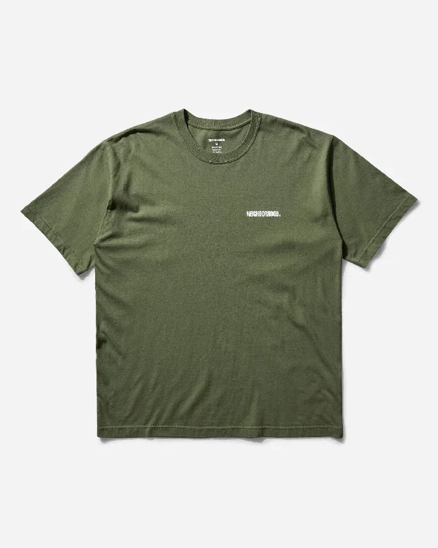 Men's varsity t-shirt-Men's SS-2 T-Shirt Olive Drab