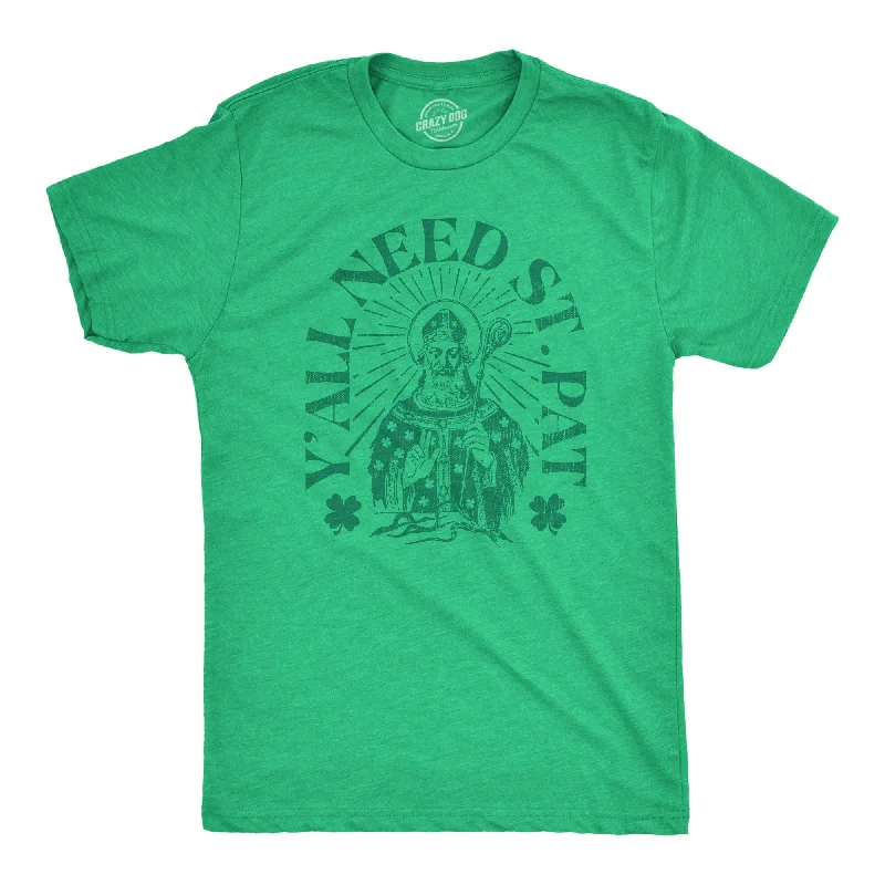 Men's retro t-shirt-Yall Need St Pat Men's T Shirt