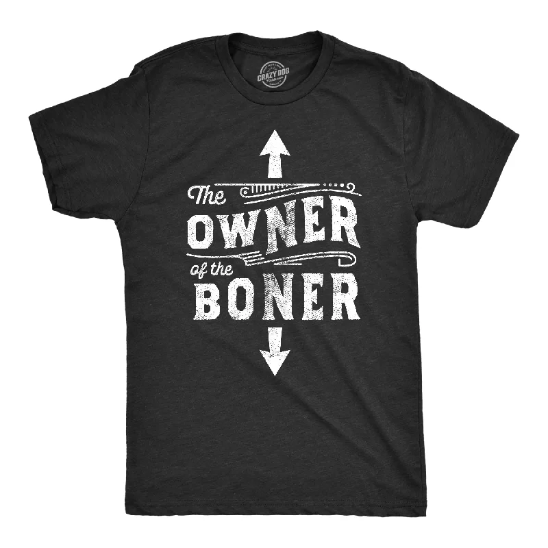 Men's streetwear t-shirt-The Owner Of The Boner Men's T Shirt