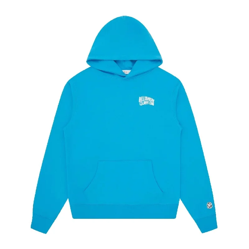 Men's ultra-light hoodie-Billionaire Boys Club Small Arch Logo Aqua Blue Hoodie