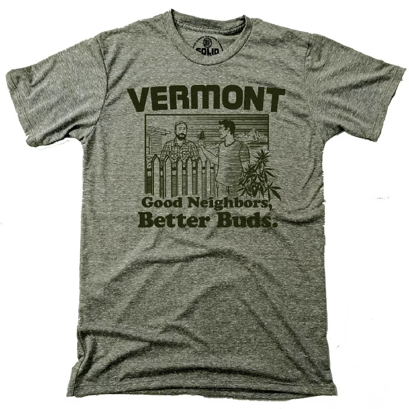 Men's custom t-shirt-Vermont Better Buds T-shirt