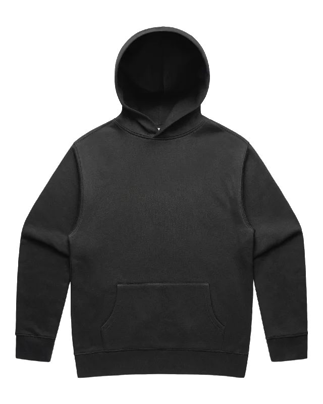 Men's eco-conscious hoodie-Relax Faded Hoodie in Faded Black