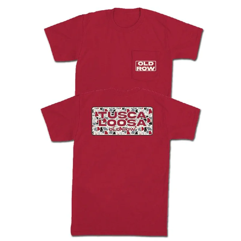 Men's recycled t-shirt-Tuscaloosa Camo Pocket Tee