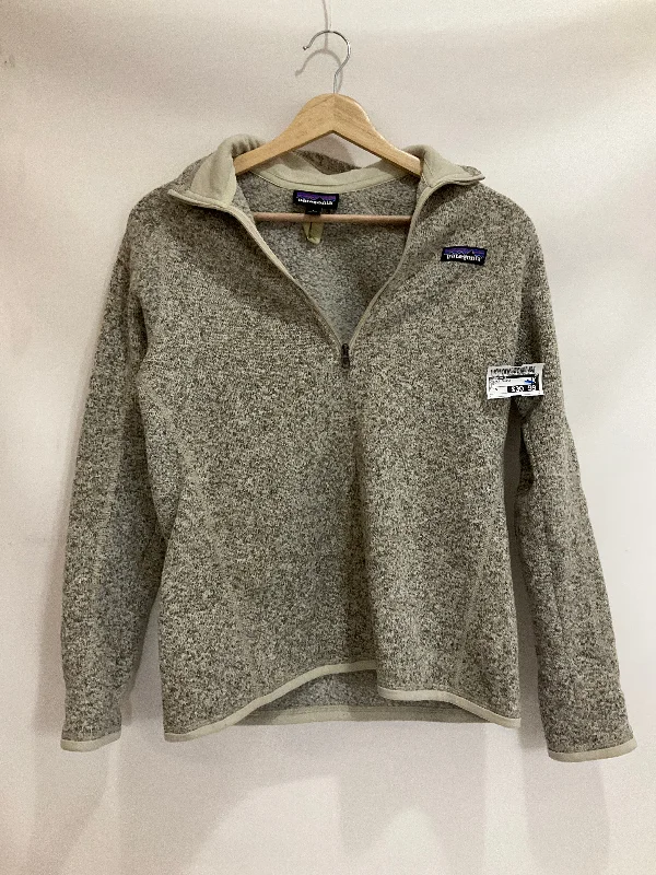 Men's summer windbreaker-Jacket Fleece By Patagonia In Grey, Size: S