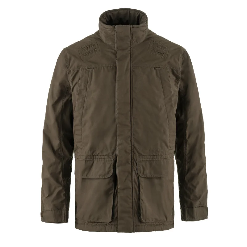 Men's antibacterial field jacket-Fjallraven Brenner Pro Padded Jacket 2 Dark Olive