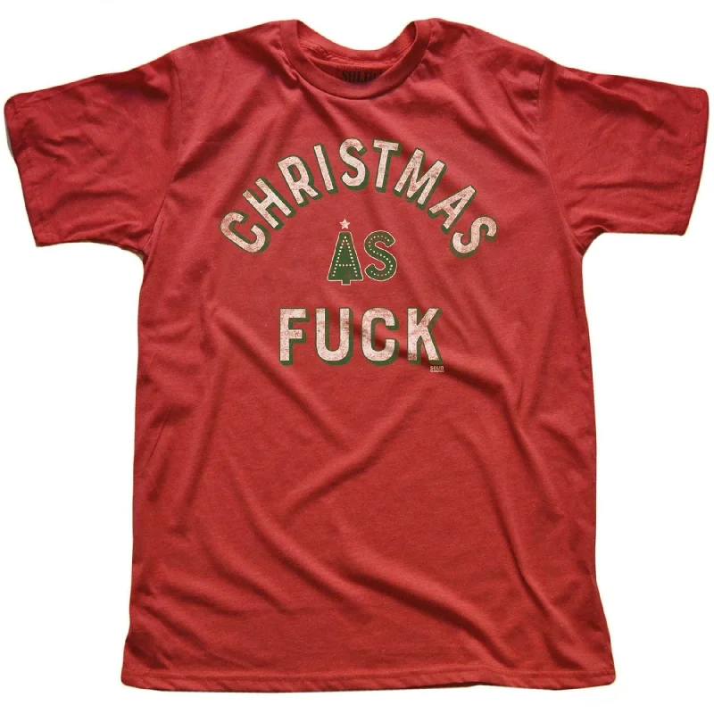 Men's funny t-shirt-Christmas As Fuck T-shirt