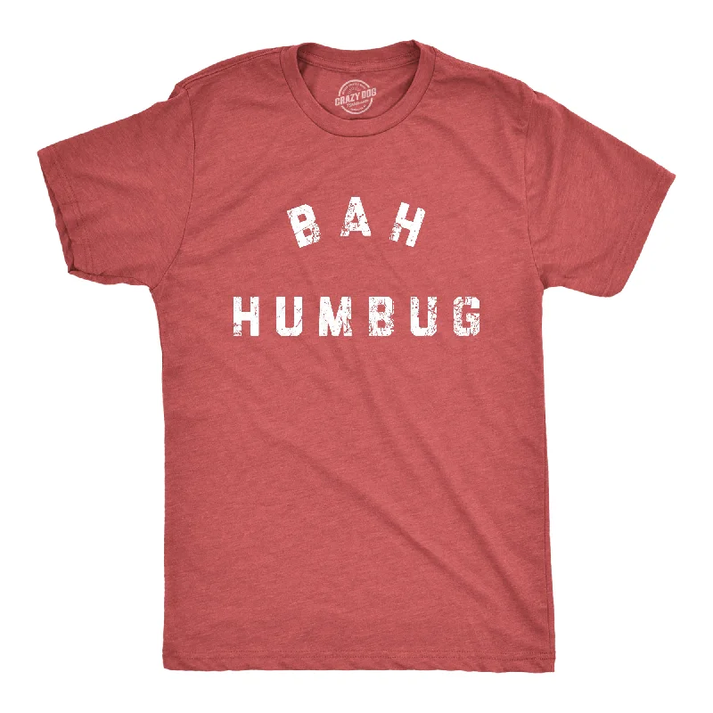 Men's gym t-shirt-Bah Humbug Men's T Shirt