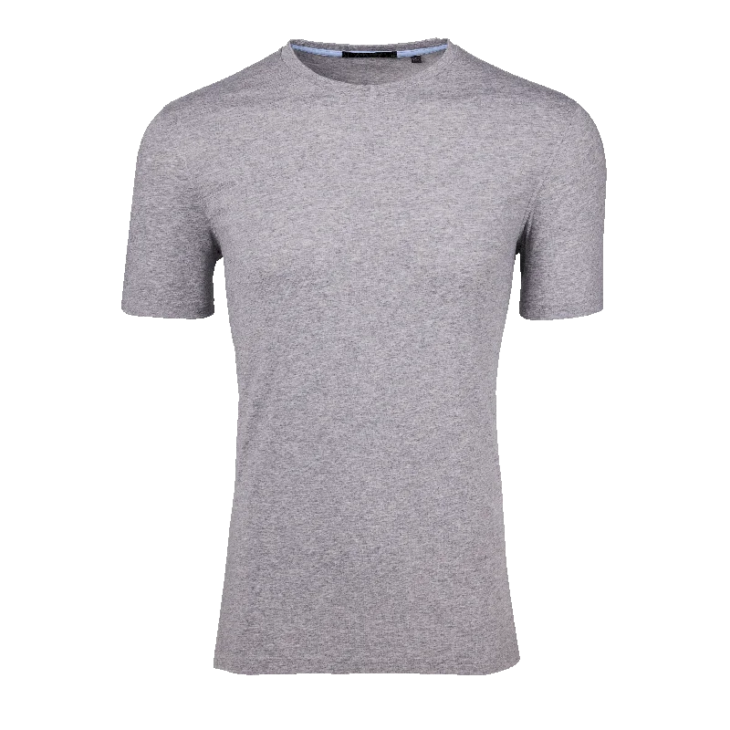 Men's crew neck t-shirt-Spirit Crewneck Tee (Medium Grey Heather)