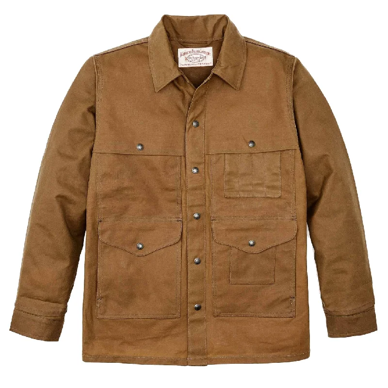 Men's versatile field coat-Filson Tin Cruiser Dark Tan