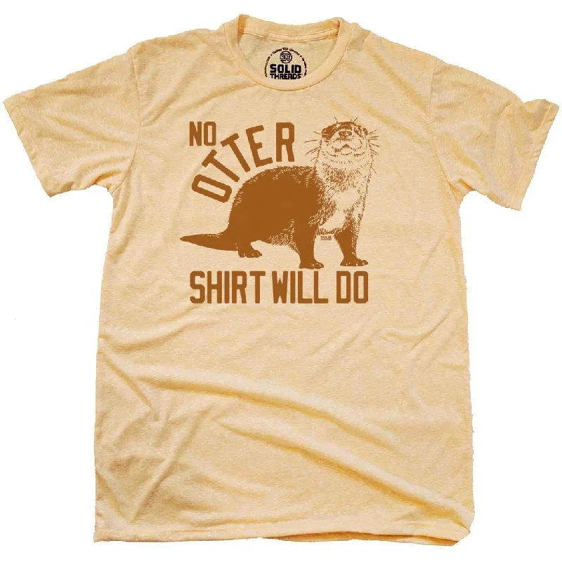 Men's henley t-shirt-No Otter Shirt Will Do T-shirt