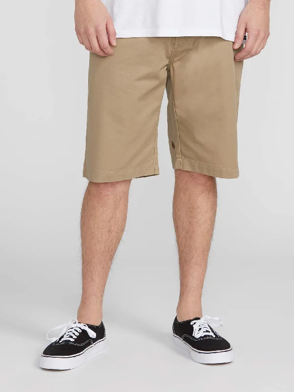 Men's adventure-ready gym shorts-Vmonty Shorts - Khaki