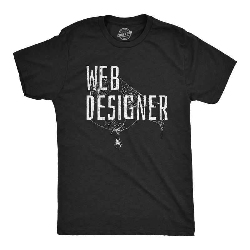 Men's nerd t-shirt-Web Designer Men's T Shirt