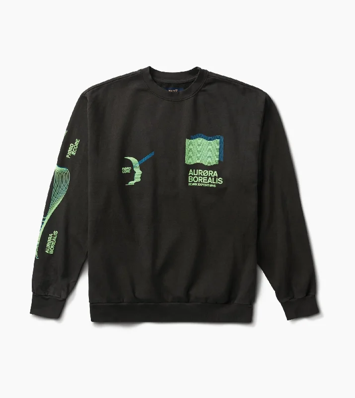 Men's fall sweatshirt-Aurora Crew Sweatshirt