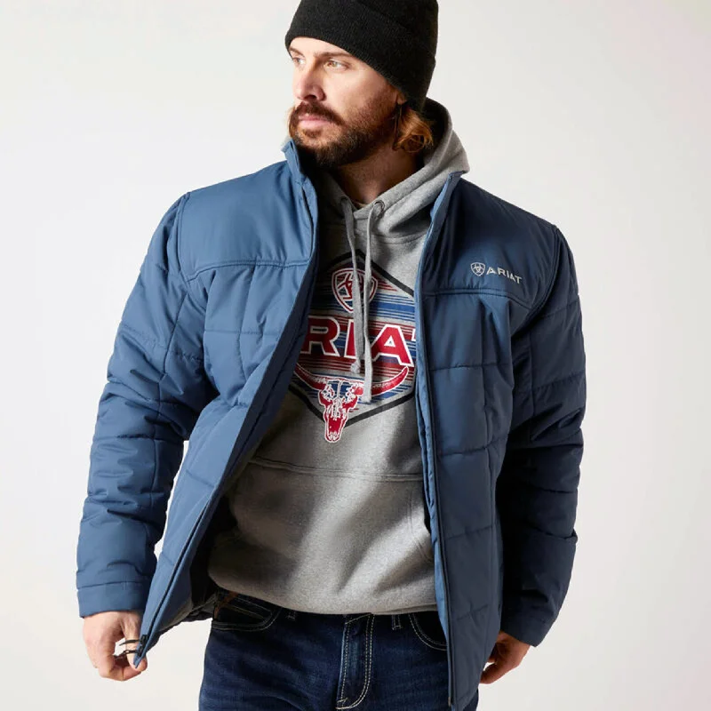 Men's high-stretch utility jacket-Ariat Men's Steel Crius Insulated Jacket