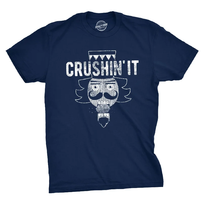 Men's athletic t-shirt-Crushin' It Men's T Shirt