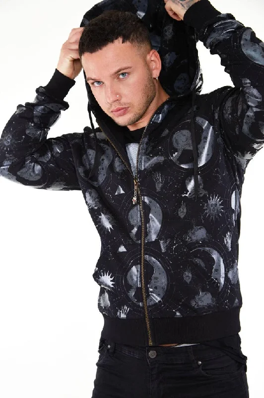 Men's lightweight hoodie-Mens Moonstone Hoodie