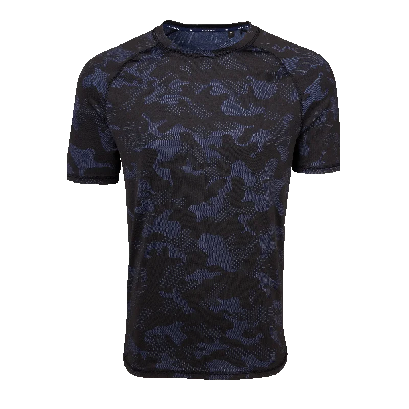 Men's geek t-shirt-Camo Kennebec Short Sleeve Sport Tee