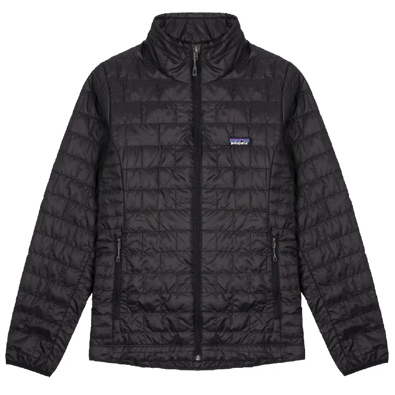 Men's summer field jacket-Patagonia Nano Puff Jacket Black