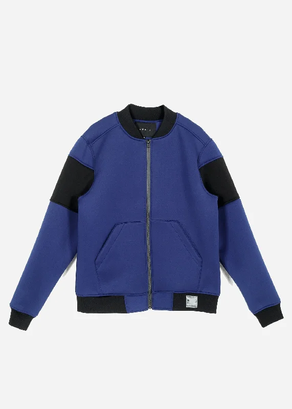 Men's tech-inspired utility jacket-Konus Men's Bomber Jacket