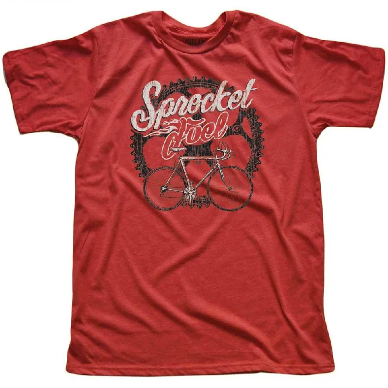 Men's baseball t-shirt-Sprocket Fuel T-shirt