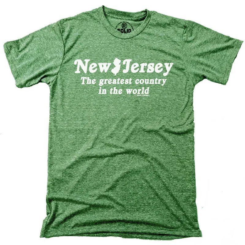 Men's fan t-shirt-New Jersey The Greatest Country In The World T-shirt