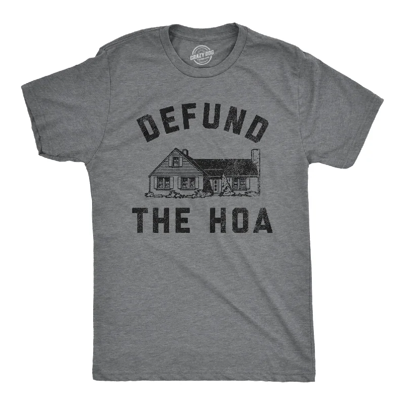 Men's eco-friendly t-shirt-Defund The HOA Men's T Shirt