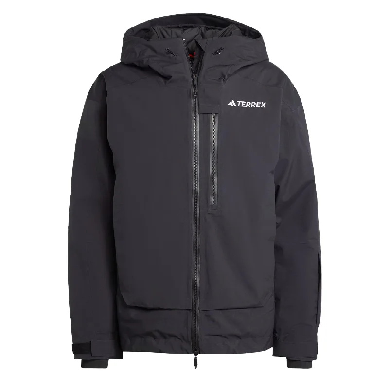 Men's summer windbreaker-Adidas Terrex Xperior 2L Insulated Rain.RDY Jacket Black / Black