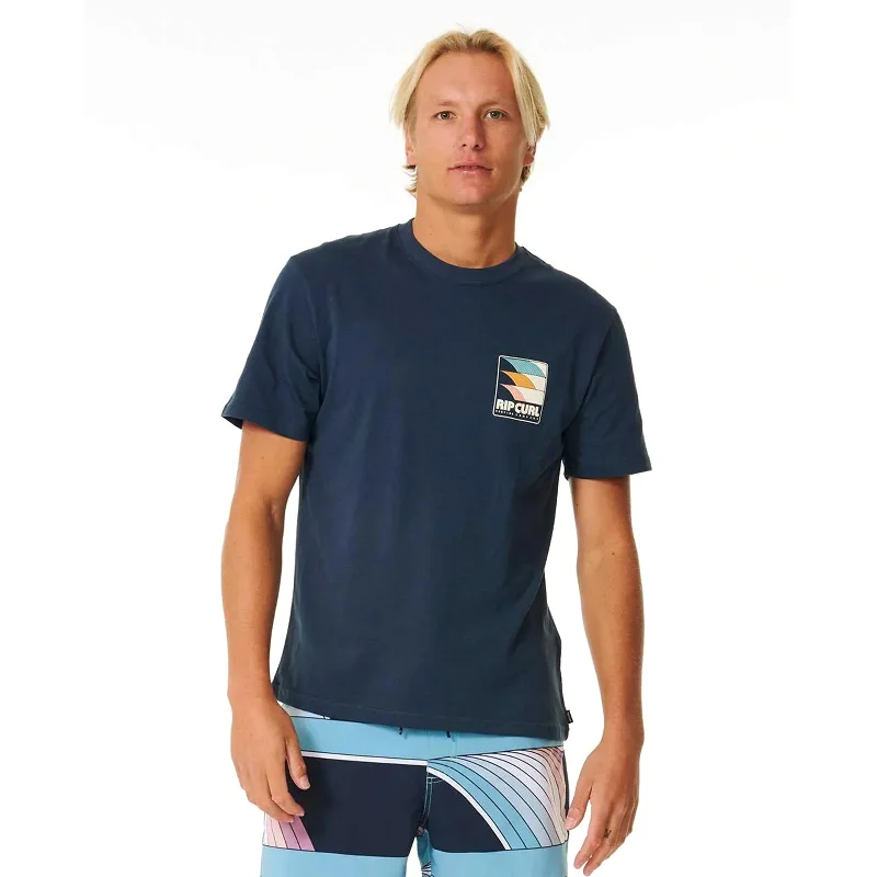 Men's everyday t-shirt-Surf Revival Line Up S/S T-Shirt (Past Season)